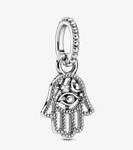 Load image into Gallery viewer, Pandora Protective Hamsa Hand Dangle Charm - Fifth Avenue Jewellers