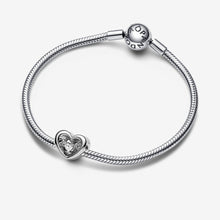 Load image into Gallery viewer, Pandora Radiant Heart & Floating Stone Charm - Fifth Avenue Jewellers