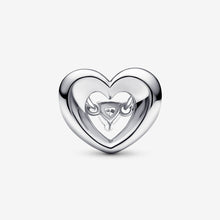 Load image into Gallery viewer, Pandora Radiant Heart & Floating Stone Charm - Fifth Avenue Jewellers