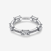 Load image into Gallery viewer, Pandora Rectangular Bars Sparkling Pavé Ring - Fifth Avenue Jewellers