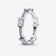 Load image into Gallery viewer, Pandora Rectangular Bars Sparkling Pavé Ring - Fifth Avenue Jewellers