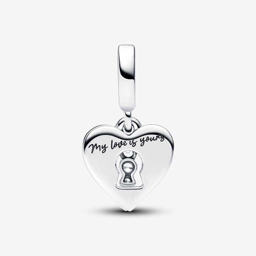 Entwined Hearts Double Dangle Charm