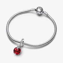Load image into Gallery viewer, Pandora Red Ladybird Dangle Charm - Fifth Avenue Jewellers