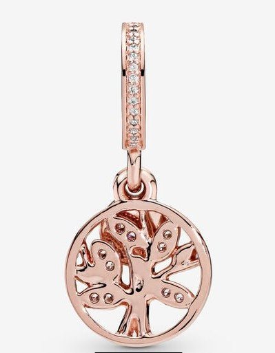 Pandora rose family heritage charm top