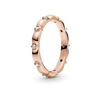 Load image into Gallery viewer, Pandora Rose Flower Petal Band Ring - Fifth Avenue Jewellers