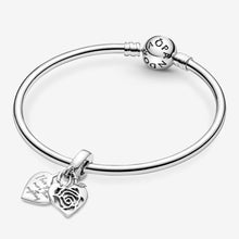 Load image into Gallery viewer, Pandora Rose Heart Padlock Dangle Charm - Fifth Avenue Jewellers