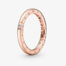 Load image into Gallery viewer, Pandora Rose Logo & Hearts Ring - Fifth Avenue Jewellers