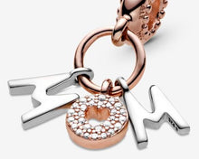 Load image into Gallery viewer, Pandora Rose Mom Letters Dangle Charm - Fifth Avenue Jewellers