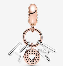 Load image into Gallery viewer, Pandora Rose Mom Letters Dangle Charm - Fifth Avenue Jewellers