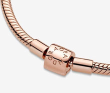 Load image into Gallery viewer, Pandora Rose Moments Barrel Clasp Snake Chain Bracelet - Fifth Avenue Jewellers