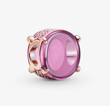 Load image into Gallery viewer, Pandora Rose Pink Oval Cabochon Charm - Fifth Avenue Jewellers