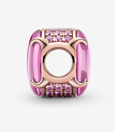 Pandora Rose Pink Oval Cabochon Charm – Fifth Avenue Jewellers