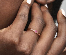 Load image into Gallery viewer, Pandora Rose Pink Solitaire Ring - Fifth Avenue Jewellers
