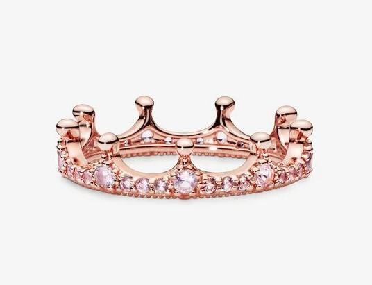 Princess Tiara Crown Ring Pandora Rose