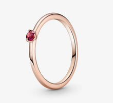 Load image into Gallery viewer, Pandora Rose Red Solitaire Ring - Fifth Avenue Jewellers