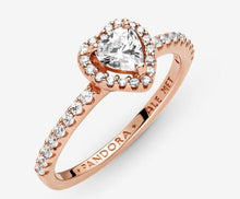 Load image into Gallery viewer, Pandora Rose Sparkling Elevated Heart Ring - Fifth Avenue Jewellers