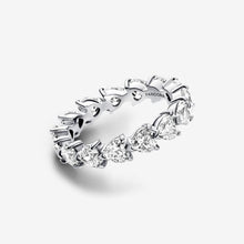 Load image into Gallery viewer, Pandora Row of Hearts Eternity Ring - Fifth Avenue Jewellers