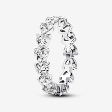 Load image into Gallery viewer, Pandora Row of Hearts Eternity Ring - Fifth Avenue Jewellers