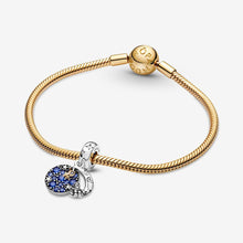 Load image into Gallery viewer, Pandora Santa Claus On The Moon Double Dangle Charm - Fifth Avenue Jewellers