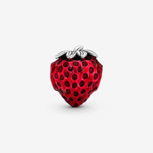 Load image into Gallery viewer, Pandora Seeded Strawberry Fruit Charm - Fifth Avenue Jewellers