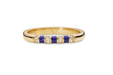 Exotic stones & deals stripes ring