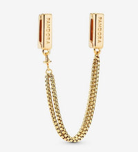 Load image into Gallery viewer, Pandora Shine Reflexions Safety Chain Clip Charm - Fifth Avenue Jewellers