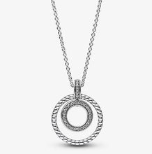Load image into Gallery viewer, Pandora Signature Pavé & Beads Pendant & Necklace - Fifth Avenue Jewellers