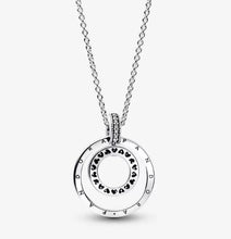 Load image into Gallery viewer, Pandora Signature Pavé & Beads Pendant & Necklace - Fifth Avenue Jewellers