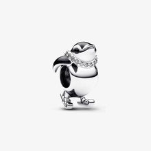Load image into Gallery viewer, Pandora Skiing Penguin Charm - Fifth Avenue Jewellers