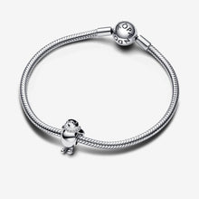 Load image into Gallery viewer, Pandora Skiing Penguin Charm - Fifth Avenue Jewellers