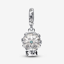 Load image into Gallery viewer, Pandora Snowflake Snowglobe Dangle Charm - Fifth Avenue Jewellers
