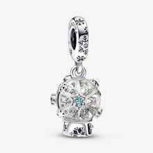 Load image into Gallery viewer, Pandora Snowflake Snowglobe Dangle Charm - Fifth Avenue Jewellers