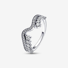 Load image into Gallery viewer, Pandora Sparkling Asymmetric Wave Ring - Fifth Avenue Jewellers
