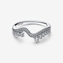 Load image into Gallery viewer, Pandora Sparkling Asymmetric Wave Ring - Fifth Avenue Jewellers