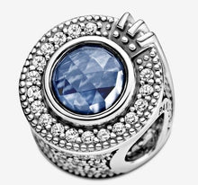 Load image into Gallery viewer, Pandora Sparkling Blue Crown O Charm - Fifth Avenue Jewellers