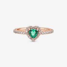 Load image into Gallery viewer, Pandora Sparkling Elevated Heart Green Crystal - Fifth Avenue Jewellers