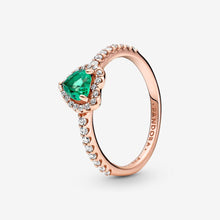 Load image into Gallery viewer, Pandora Sparkling Elevated Heart Green Crystal - Fifth Avenue Jewellers