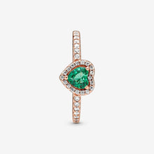 Load image into Gallery viewer, Pandora Sparkling Elevated Heart Green Crystal - Fifth Avenue Jewellers