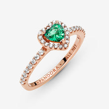 Load image into Gallery viewer, Pandora Sparkling Elevated Heart Green Crystal - Fifth Avenue Jewellers