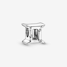 Load image into Gallery viewer, Pandora Sparkling Gemini Zodiac Charm - Fifth Avenue Jewellers