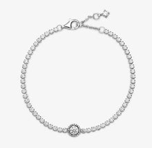 Load image into Gallery viewer, Pandora Sparkling Halo Tennis Bracelet - Fifth Avenue Jewellers