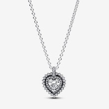 Load image into Gallery viewer, Pandora Sparkling Heart Halo Pendant Necklace - Fifth Avenue Jewellers