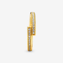 Load image into Gallery viewer, Pandora Sparkling Overlapping Ring - Fifth Avenue Jewellers