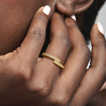 Load image into Gallery viewer, Pandora Sparkling Overlapping Ring - Fifth Avenue Jewellers