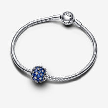Load image into Gallery viewer, Pandora Sparkling Pavé Round Blue Charm - Fifth Avenue Jewellers
