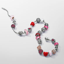 Load image into Gallery viewer, Pandora Sparkling Pavé Round Pink Charm - Fifth Avenue Jewellers