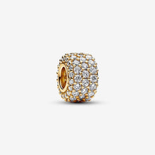 Load image into Gallery viewer, Pandora Sparkling Pavé Triple-row Charm - Fifth Avenue Jewellers