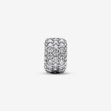 Load image into Gallery viewer, Pandora Sparkling Pavé Triple-row Charm - Fifth Avenue Jewellers