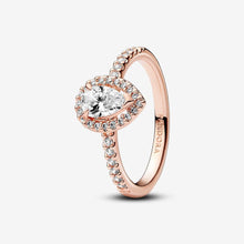 Load image into Gallery viewer, Pandora Sparkling Pear Halo Ring - Fifth Avenue Jewellers