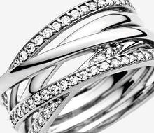 Load image into Gallery viewer, Pandora Sparkling & Polished Lines Ring - Fifth Avenue Jewellers